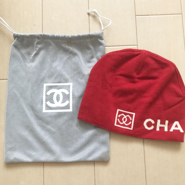 CHANEL(シャネル)のシャネル ニット帽 レディースの帽子(ニット帽/ビーニー)の商品写真