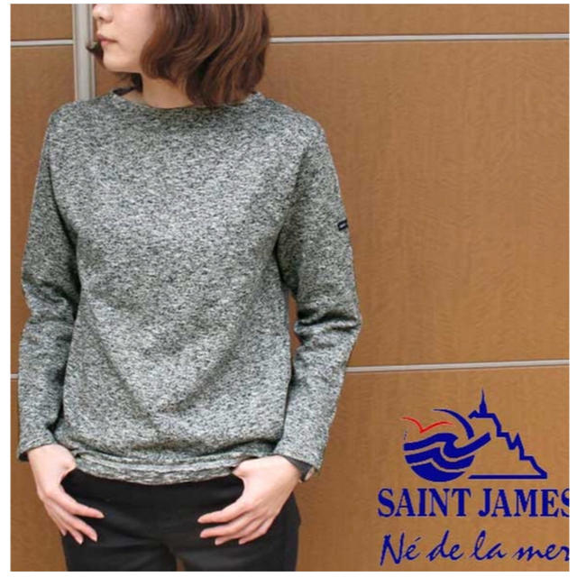 SAINT JAMES(セントジェームス)のsaint James OUESSANT CHINメランジェ レディースのトップス(カットソー(長袖/七分))の商品写真