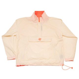 Bronze 56K HALF ZIP JACKET CREAM/ORANGE(ナイロンジャケット)