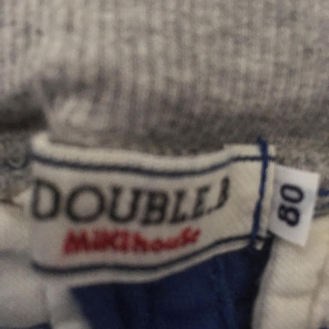 DOUBLE.B(ダブルビー)の【美品】ダブルビー 80 パンツ キッズ/ベビー/マタニティのベビー服(~85cm)(パンツ)の商品写真