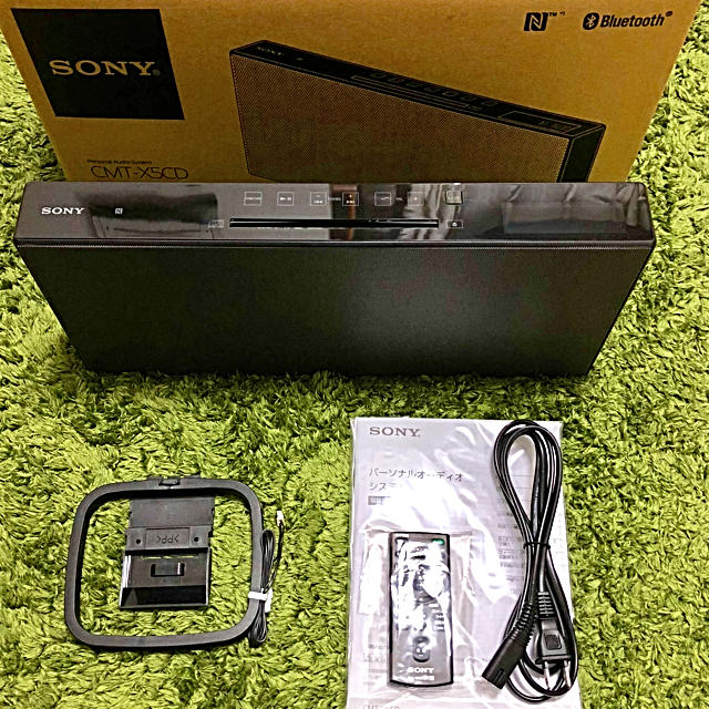 SONY(ソニー)の【ハルナ様専用】SONY CMT-X5CD ブラック　マルチコネクトコンポ スマホ/家電/カメラのオーディオ機器(スピーカー)の商品写真