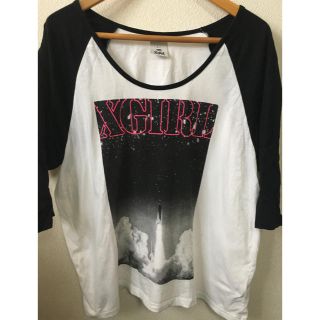 エックスガール(X-girl)のあいりん様 ご購入 x-girl ラグラン Tシャツ(Tシャツ(長袖/七分))