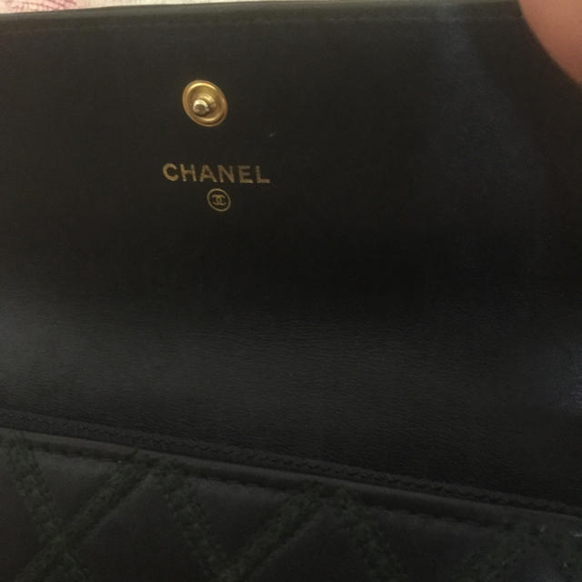 CHANEL(シャネル)の本物！ボーイシャネル ヴィンテージ長財布  中古 レディースのファッション小物(財布)の商品写真