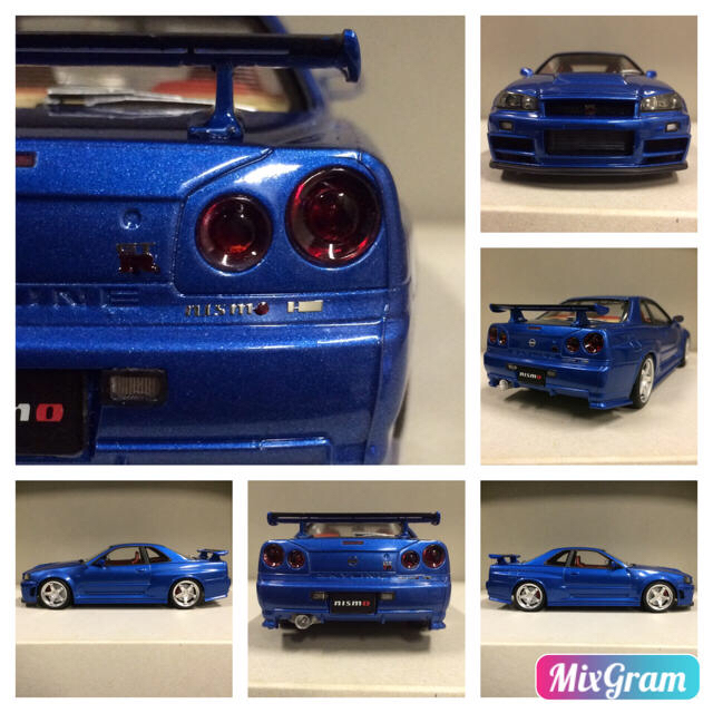 1/24 タミヤ スカイライン R34 GT-R Z-TUNEの通販 by NOB@(制作依頼 ...