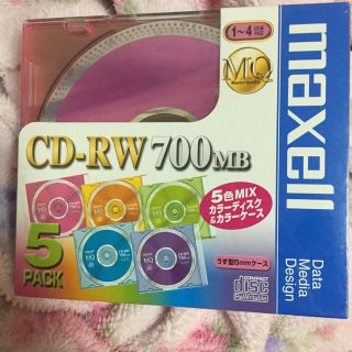 マクセル(maxell)のCD-RW 700MB(PC周辺機器)