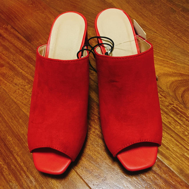 GU(ジーユー)のオープントゥミュール レディースの靴/シューズ(ミュール)の商品写真