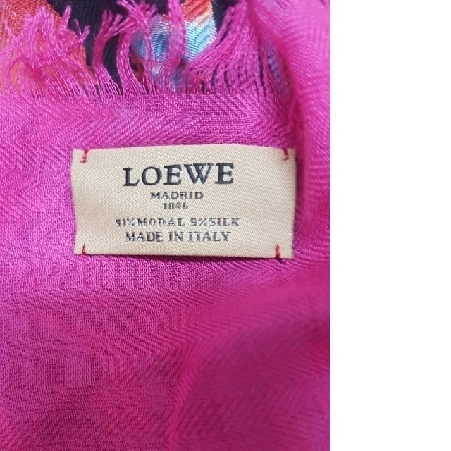 LOEWE(ロエベ)のLOEWE ロエベ　ストール  レディースのファッション小物(ストール/パシュミナ)の商品写真