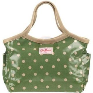 キャスキッドソン(Cath Kidston)の新品 キャスキッドソン バケットバッグ スポットグリーン(ハンドバッグ)