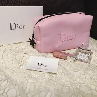ディオール(Dior)の未使用♡Diorのポーチ・香水・リップセット(コフレ/メイクアップセット)