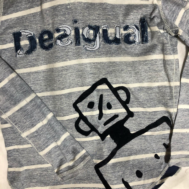 DESIGUAL(デシグアル)のパーカーTシャツ キッズ/ベビー/マタニティのキッズ服男の子用(90cm~)(Tシャツ/カットソー)の商品写真