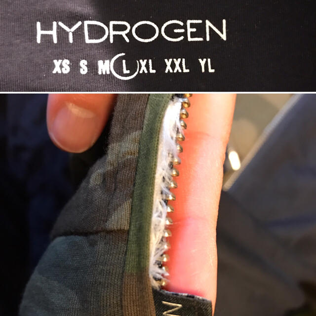 HYDROGEN(ハイドロゲン)のHYDROGEN リバーシブルパーカー♡ メンズのトップス(パーカー)の商品写真