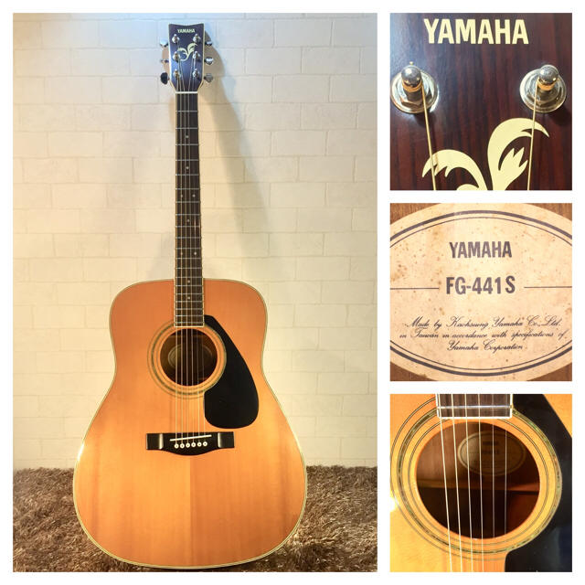 ヤマハ(ヤマハ)のKHYM様専用 590.YAMAHA FG-441S❗️トップ単板激鳴り‼️ 楽器のギター(アコースティックギター)の商品写真