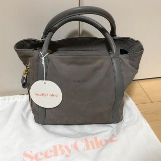 シーバイクロエ(SEE BY CHLOE)の【 See by Chloe 】シーバイクロエ ショルダーバッグ グレー(ショルダーバッグ)