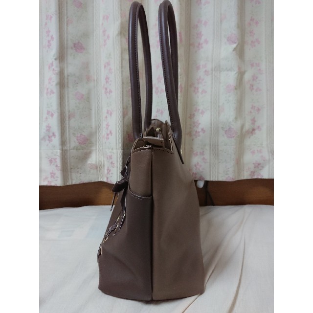 axes femme(アクシーズファム)のaxes femme レースアップA4ファーBAG レディースのバッグ(ハンドバッグ)の商品写真