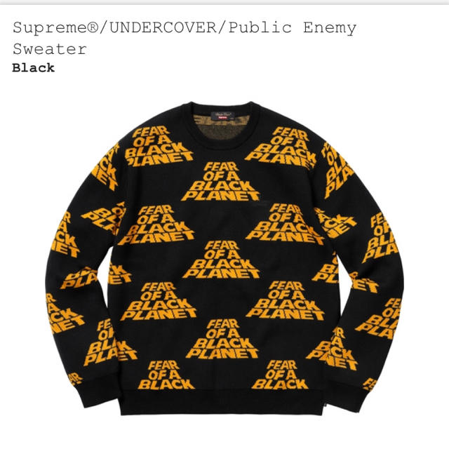 Supreme(シュプリーム)のSupreme/Undercover/Public Enemy Sweater メンズのトップス(ニット/セーター)の商品写真