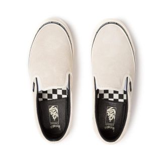 ステューシー(STUSSY)の【27cm】VANS×STUSSYコラボ スリッポン(スニーカー)