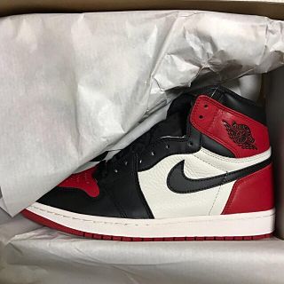 ナイキ(NIKE)の28.5 Air Jordan 1 Retro High OG Bred Toe(スニーカー)