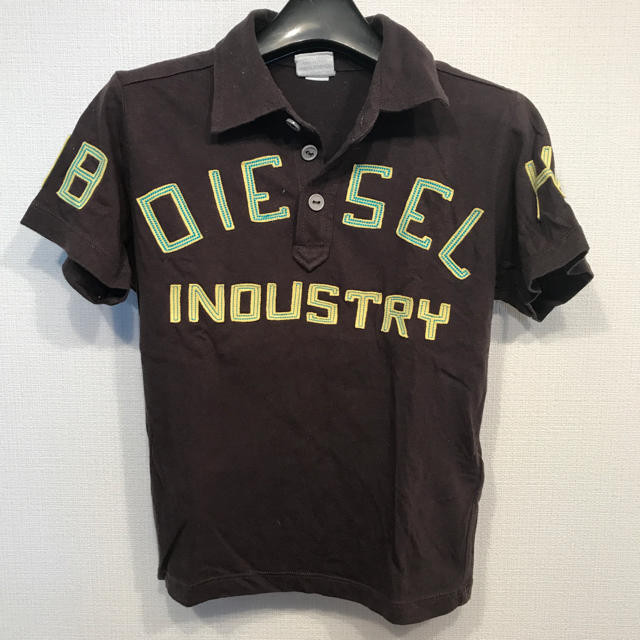 DIESEL(ディーゼル)のDIESEL ポロシャツ サイズ4 キッズ/ベビー/マタニティのキッズ服男の子用(90cm~)(Tシャツ/カットソー)の商品写真