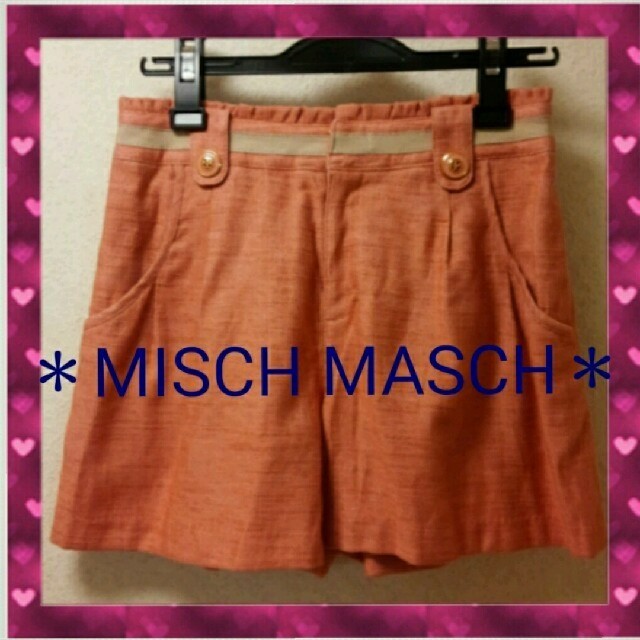 MISCH MASCH(ミッシュマッシュ)のﾐｯｼｭﾏｯｼｭ♡キュロット レディースのパンツ(キュロット)の商品写真