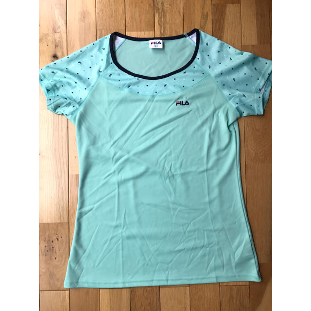 FILA(フィラ)のミントグリーン スポーツTシャツ レディースのトップス(Tシャツ(半袖/袖なし))の商品写真