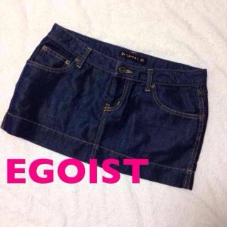 エゴイスト(EGOIST)のEGOIST♡デニムスカート(ミニスカート)