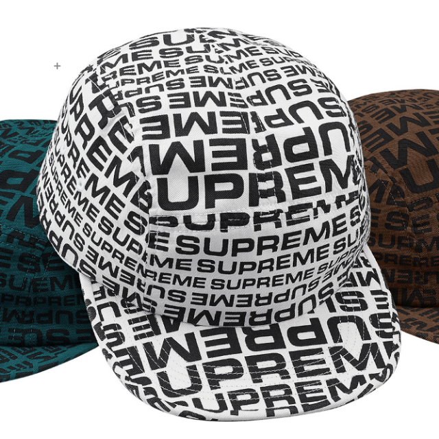Supreme - Supreme Repeater Camp Cap 白