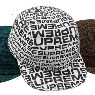シュプリーム(Supreme)のSupreme Repeater Camp Cap 白(キャップ)
