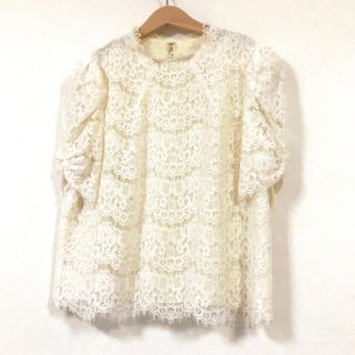 ジルスチュアート(JILLSTUART)のJILLSTUART ジル リリアンレース ブラウス(シャツ/ブラウス(半袖/袖なし))