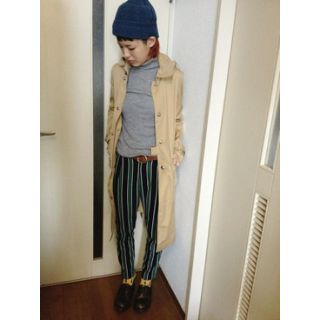 ビームス(BEAMS)のレジメンタルストライプパンツ(カジュアルパンツ)