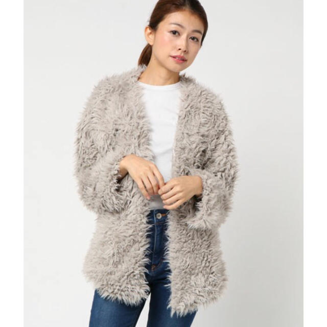 fur fur(ファーファー)のプードルファーコート レディースのジャケット/アウター(毛皮/ファーコート)の商品写真