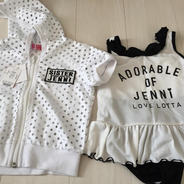 JENNI(ジェニィ)のシスタージェニー 水着 値下げ キッズ/ベビー/マタニティのキッズ服女の子用(90cm~)(水着)の商品写真