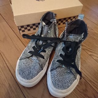 ヴァンズ(VANS)のVans キラキラハイカットスニーカー 靴 男女可ダンス(スニーカー)