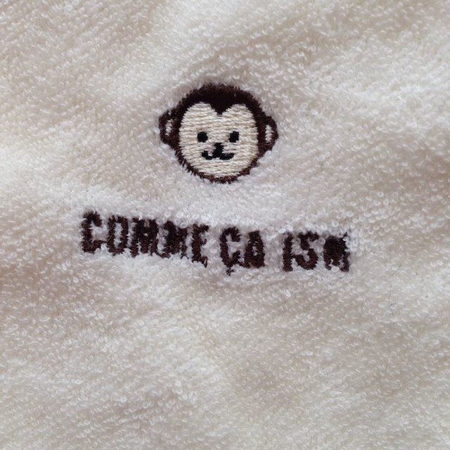 COMME CA ISM(コムサイズム)の引越しSALE♡最終値下げ‼︎美品‼コムサ♡タオル地耳付きポンチョ♡50〜70 キッズ/ベビー/マタニティのベビー服(~85cm)(その他)の商品写真