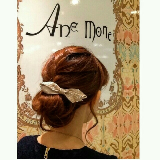 Ane Mone アネモネ お呼ばれヘア リボンバレッタ 結婚式 二次会 ヘアアクセサリーの通販 By Doors 注意事項必読 アネモネならラクマ