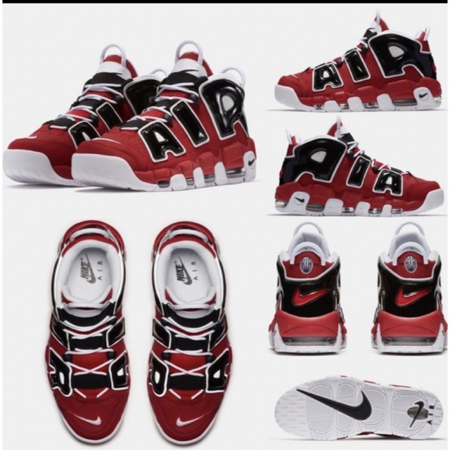 NIKE(ナイキ)のNIKE AIR MORE UPTEMPO '96 VARSITY メンズの靴/シューズ(スニーカー)の商品写真