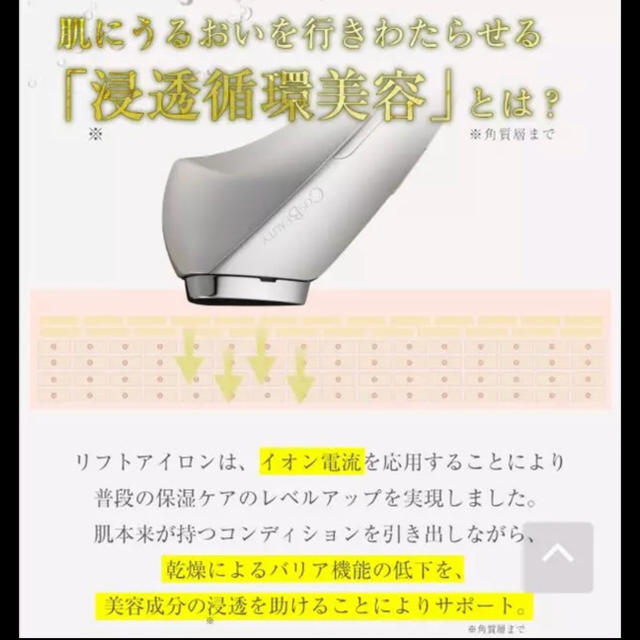 リフトアイロンプロ - フェイスケア/美顔器