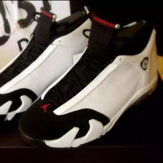 ナイキ(NIKE)のNIKE AIR JORDAN 14 RETRO “BLACK TOE”(スニーカー)