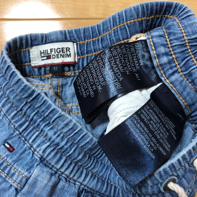 TOMMY HILFIGER(トミーヒルフィガー)のTOMMYFIGER DENIM 美品 キッズ ショーパン 92 キッズ/ベビー/マタニティのキッズ服女の子用(90cm~)(パンツ/スパッツ)の商品写真