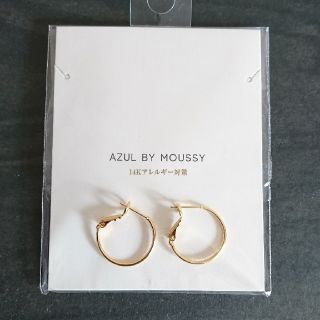 アズールバイマウジー(AZUL by moussy)の14k ピアス♡(ピアス)