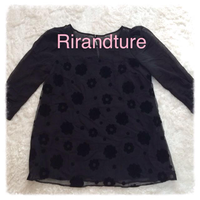 Rirandture(リランドチュール)のRirandture シースルートップス レディースのトップス(カットソー(長袖/七分))の商品写真