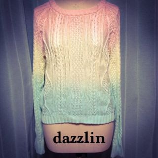 ダズリン(dazzlin)のdazzlin グラデーションニット(ニット/セーター)