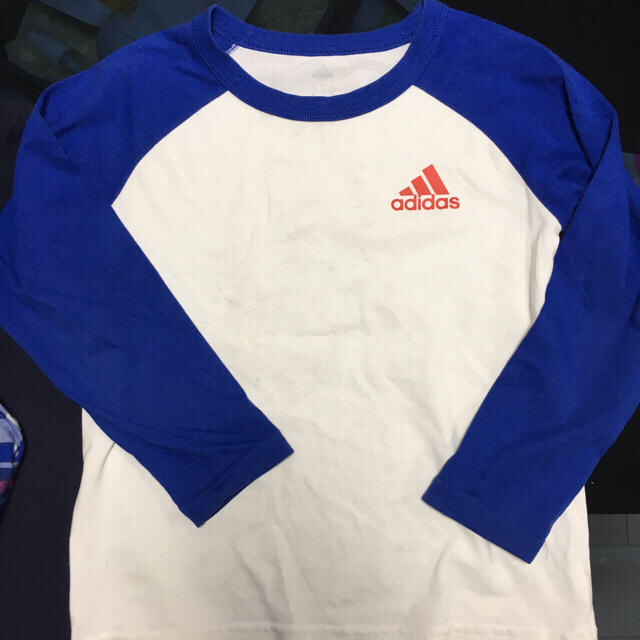 adidas(アディダス)の☆adidas kids ロンT 130 キッズ/ベビー/マタニティのキッズ服男の子用(90cm~)(Tシャツ/カットソー)の商品写真