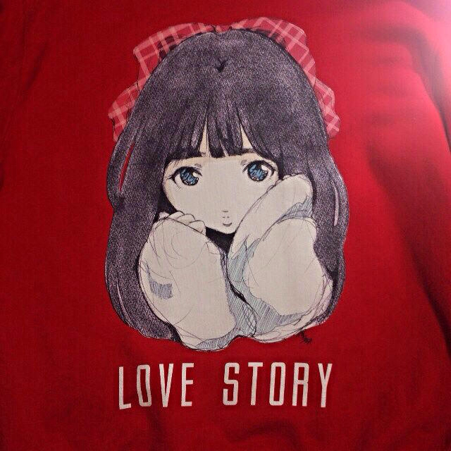 LOVESTORY トレーナー/赤 2