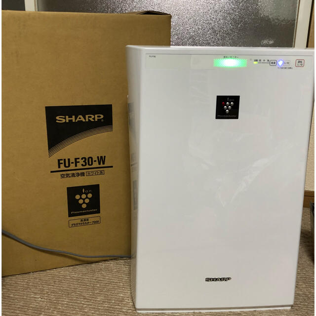 SHARP - 【本日限り値下げ】空気清浄機 FU-F30-Wの通販 by うぉーかー