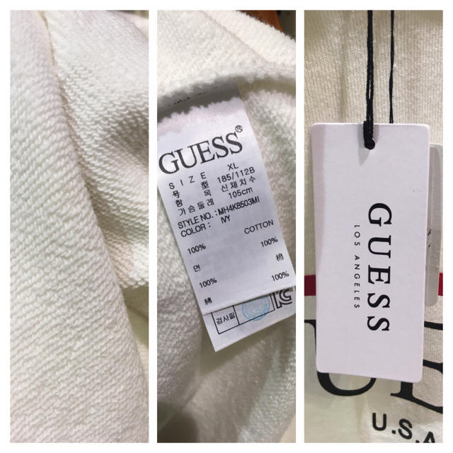 GUESS(ゲス)の新品未使用 GUESS ゲス スウェット パーカー メンズのトップス(パーカー)の商品写真