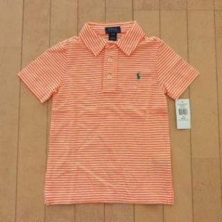 ラルフローレン(Ralph Lauren)の新品　タグ付　ラルフローレン　半袖　ポロシャツ　4T（110cm)　子供服　1(Tシャツ/カットソー)