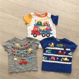 ホットビスケッツ(HOT BISCUITS)のミキハウス HOT BISCUITS ホットビスケッツ 半袖Tシャツ 3set(Ｔシャツ)