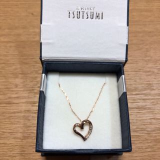 ジュエリーツツミ(JEWELRY TSUTSUMI)のTSUTSUMI♡K10ピンクゴールドダイヤモンドネックレス(ネックレス)