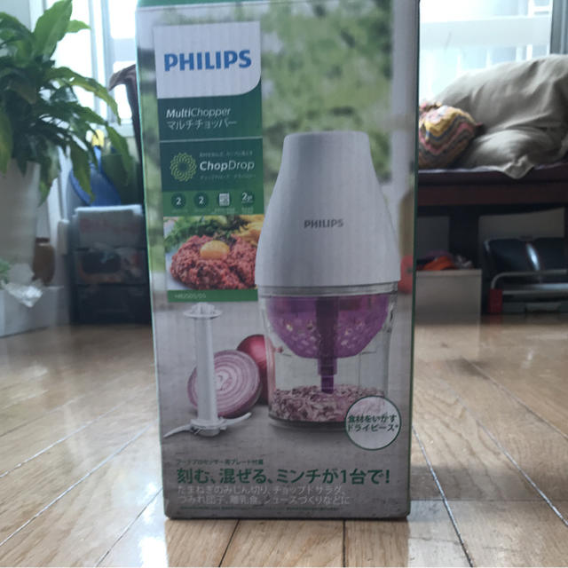 PHILIPS(フィリップス)のTsukasa さん専用フィリップスマルチチョッパー スマホ/家電/カメラの調理家電(フードプロセッサー)の商品写真