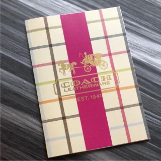 コーチ(COACH)の［お値下げしました］コーチ メモ帳 MORE付録(ノート/メモ帳/ふせん)